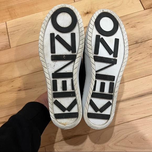 Kenzo K-Skate Black Sneakers with Logo - Picture 4 of 5